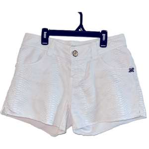 Women’s Morena Rosa Brand Snake Skin Textured Shorts Size US 24